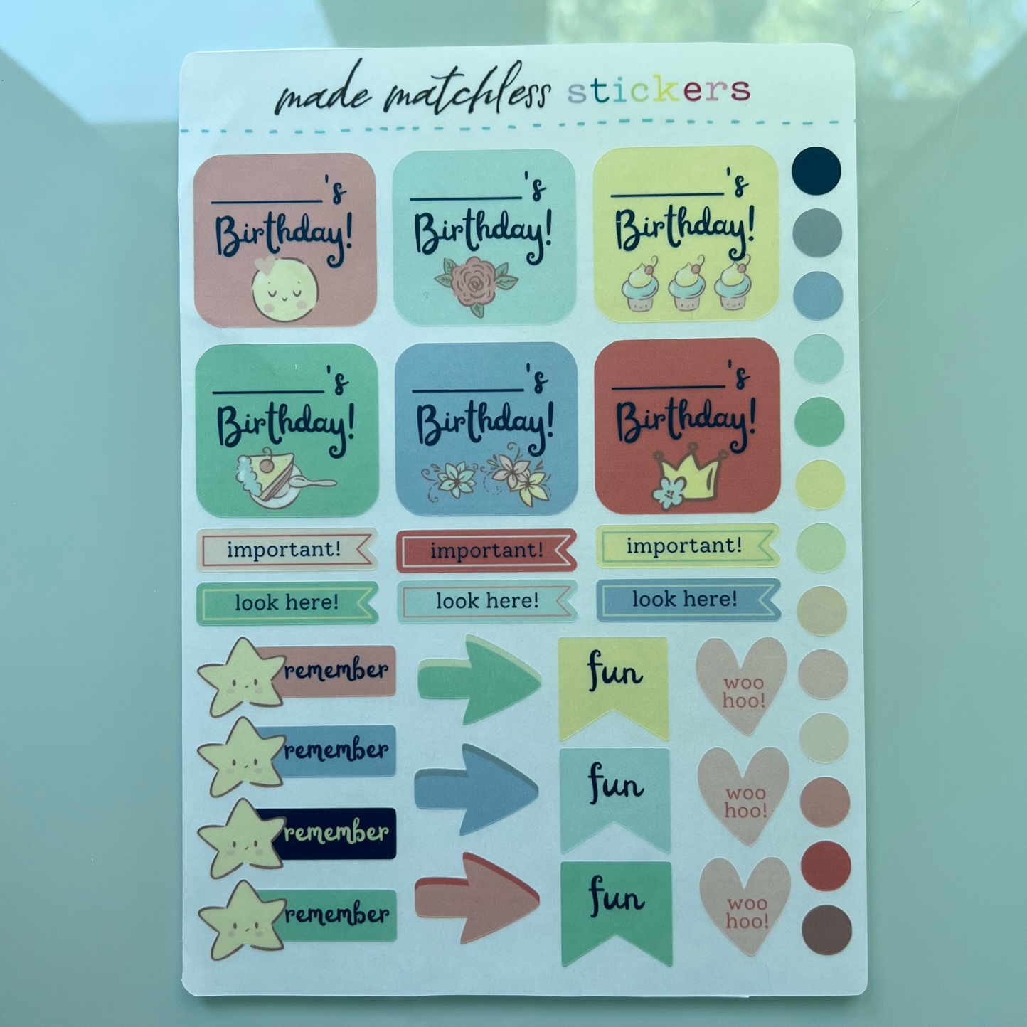Christian Stickers Planners